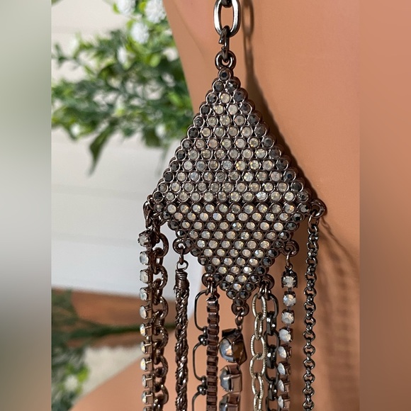 Chico’s Multiple strand Rhinestoned Belt or Necklace - Picture 9 of 9